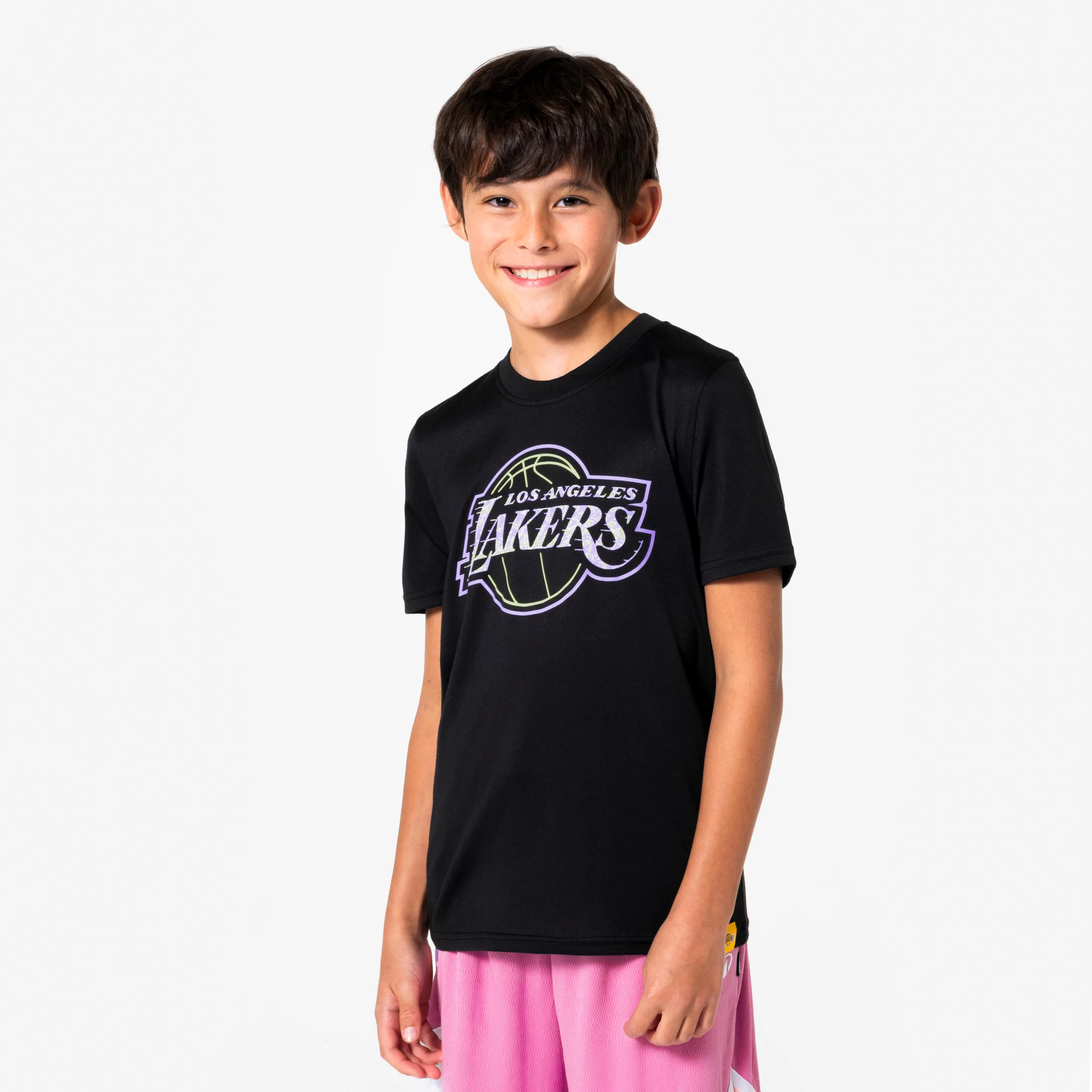 تیشرت بسکتبال بچگانه لس‌ آنجلس لیکرز NBA - مشکی - مدل 900
