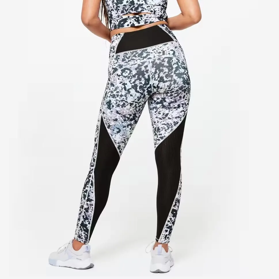 لگ زنانه با کمر بلند و جمع‌کننده DOMYOS مدل High Waisted