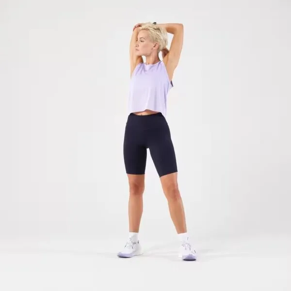 شلوارک ورزشی زنانه KIPRUN مدل Kiprun Run 500 Comfort