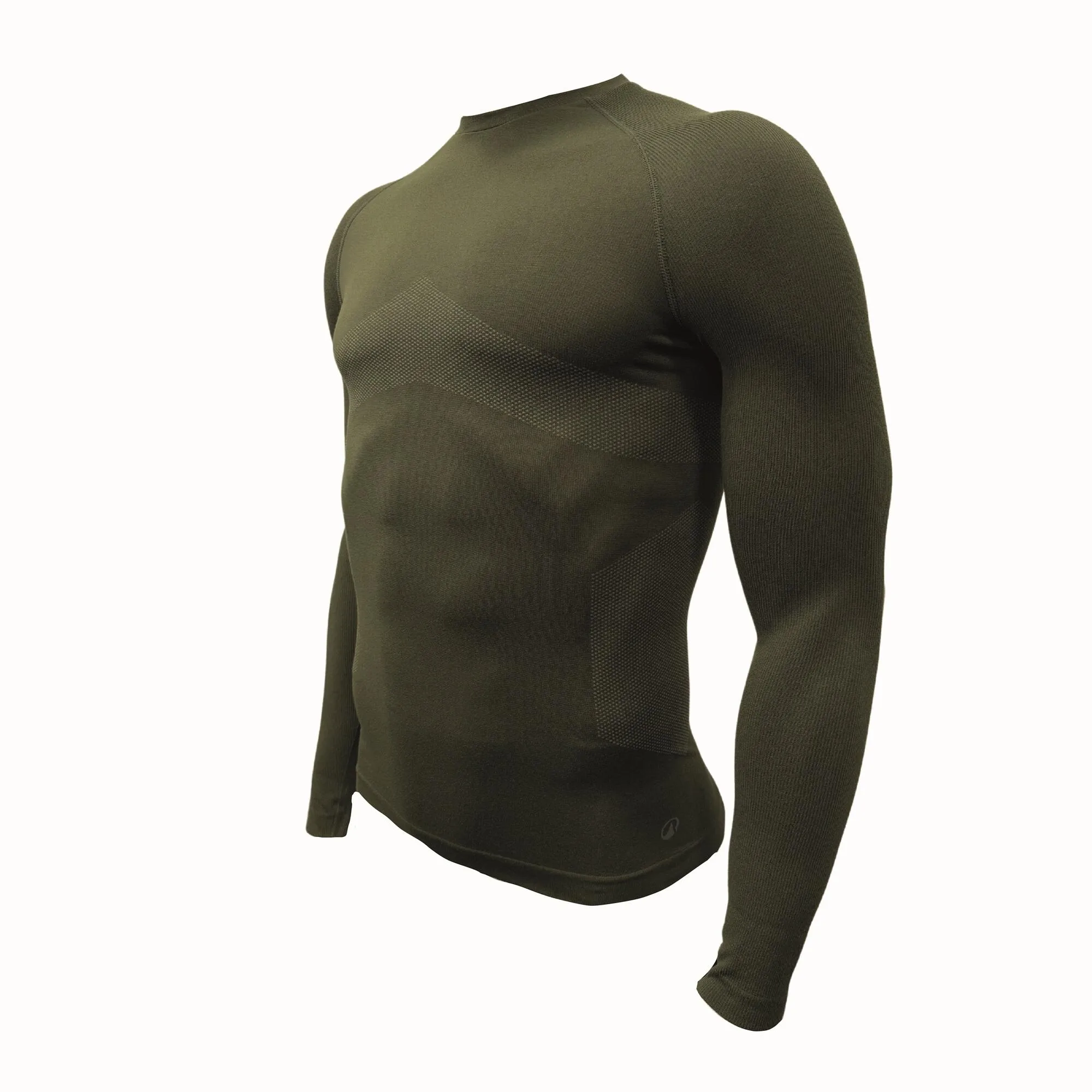 زیرپوش حرارتی مردانه – بدون دوخت – مناسب اسکی – رنگ خاکی – DECATHLON