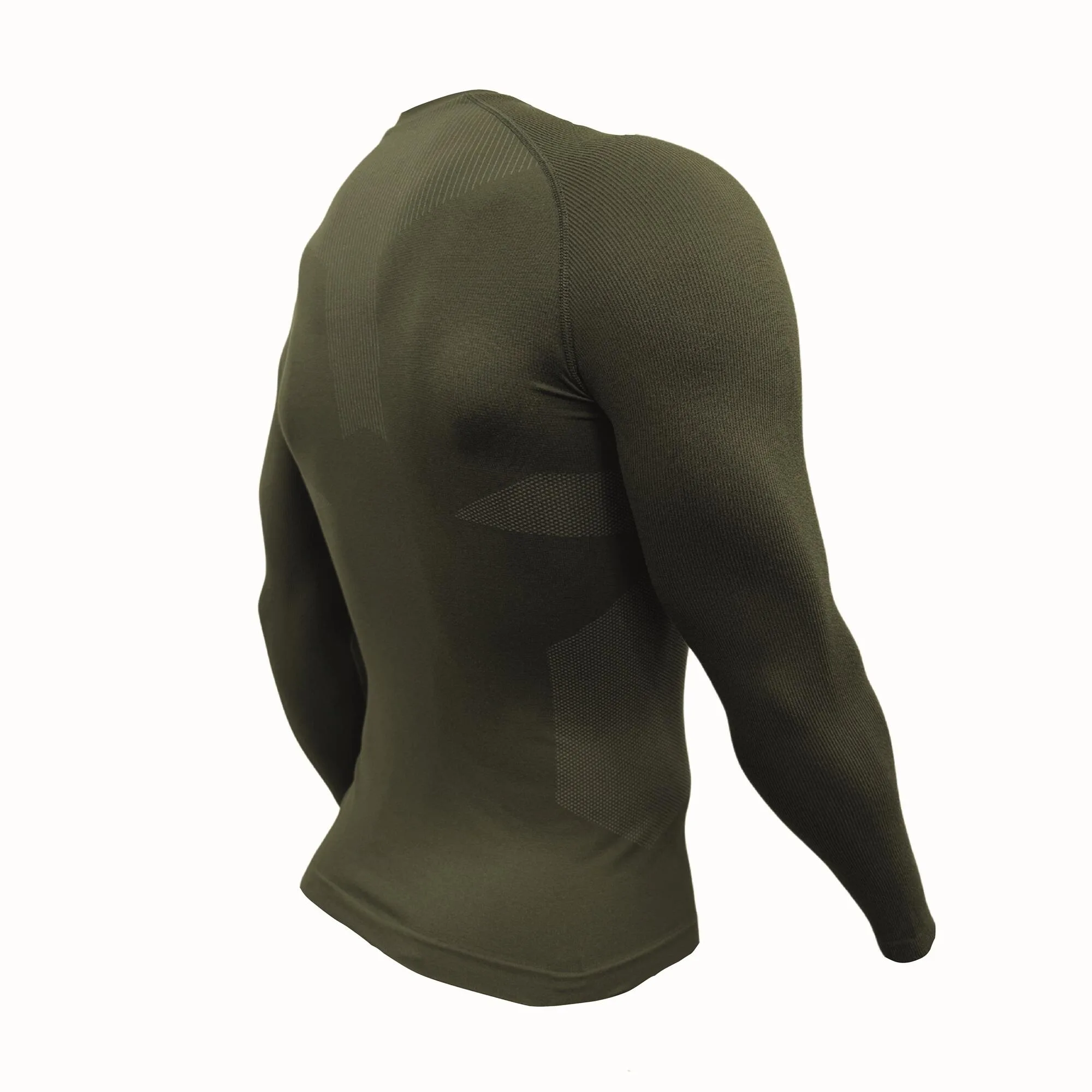 زیرپوش حرارتی مردانه – بدون دوخت – مناسب اسکی – رنگ خاکی – DECATHLON