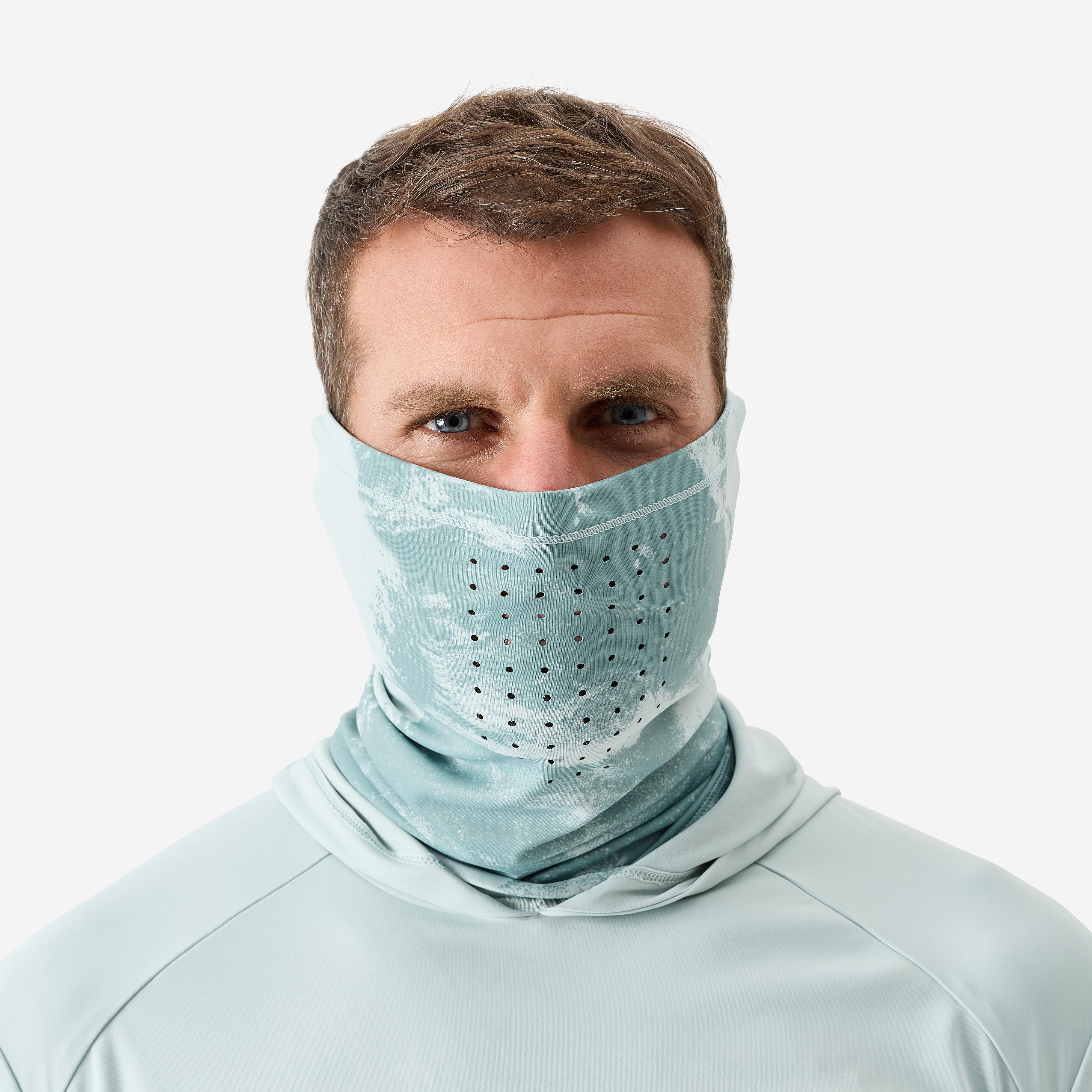 گتر گردن (اسکارف) محافظ در برابر UV - مخصوص ماهیگیری - سبز - مدل 500