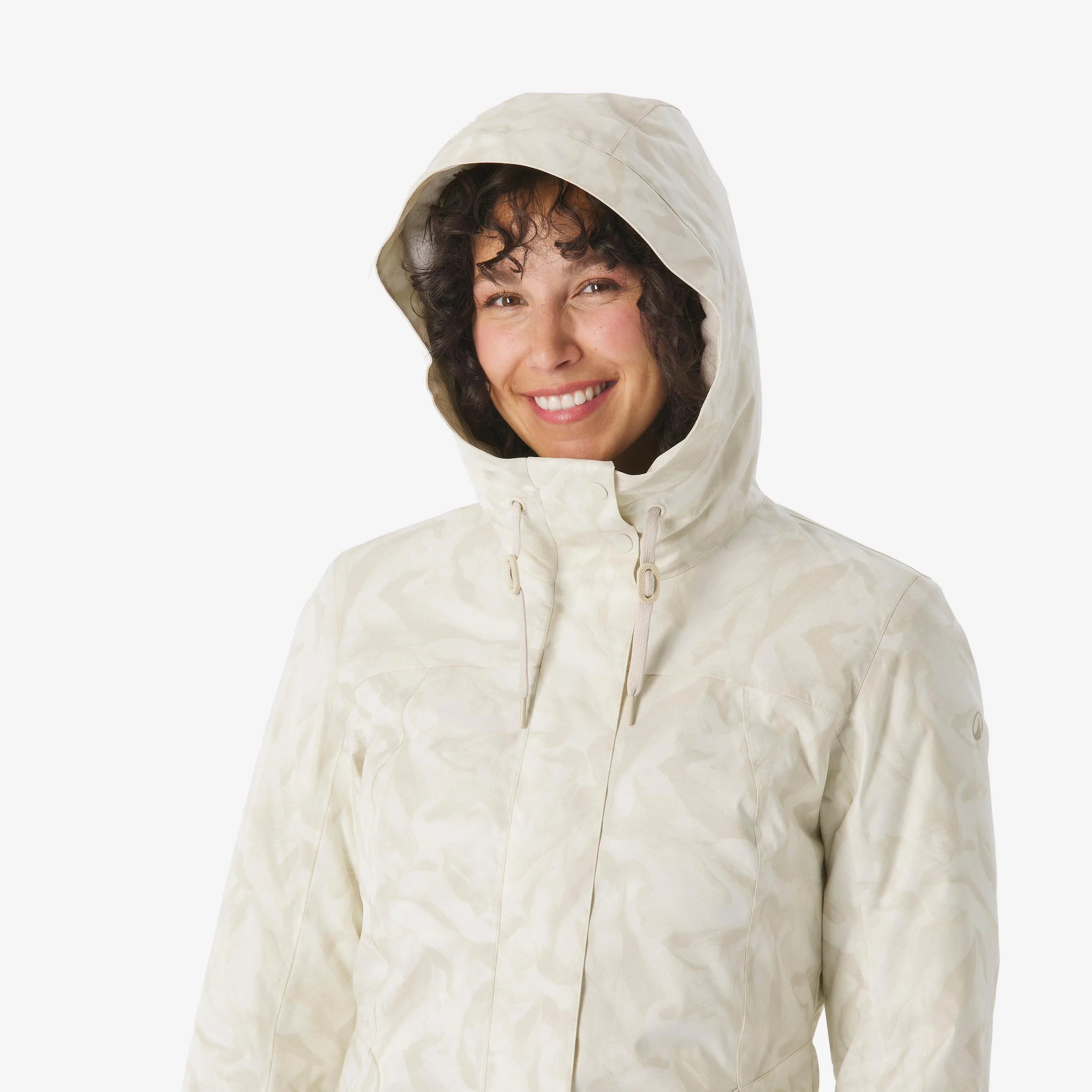 68f66aa117145_1760979617 Kadın Outdoor Su Geçirmez Kar Montu/Kışlık Mont - Mor - NH500 -10 °C