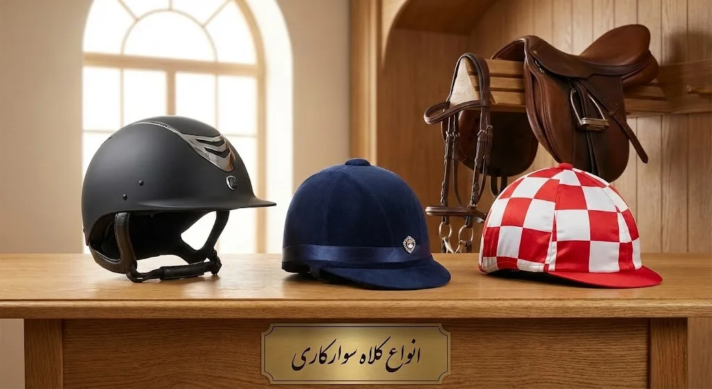 انواع کلاه سوارکاری