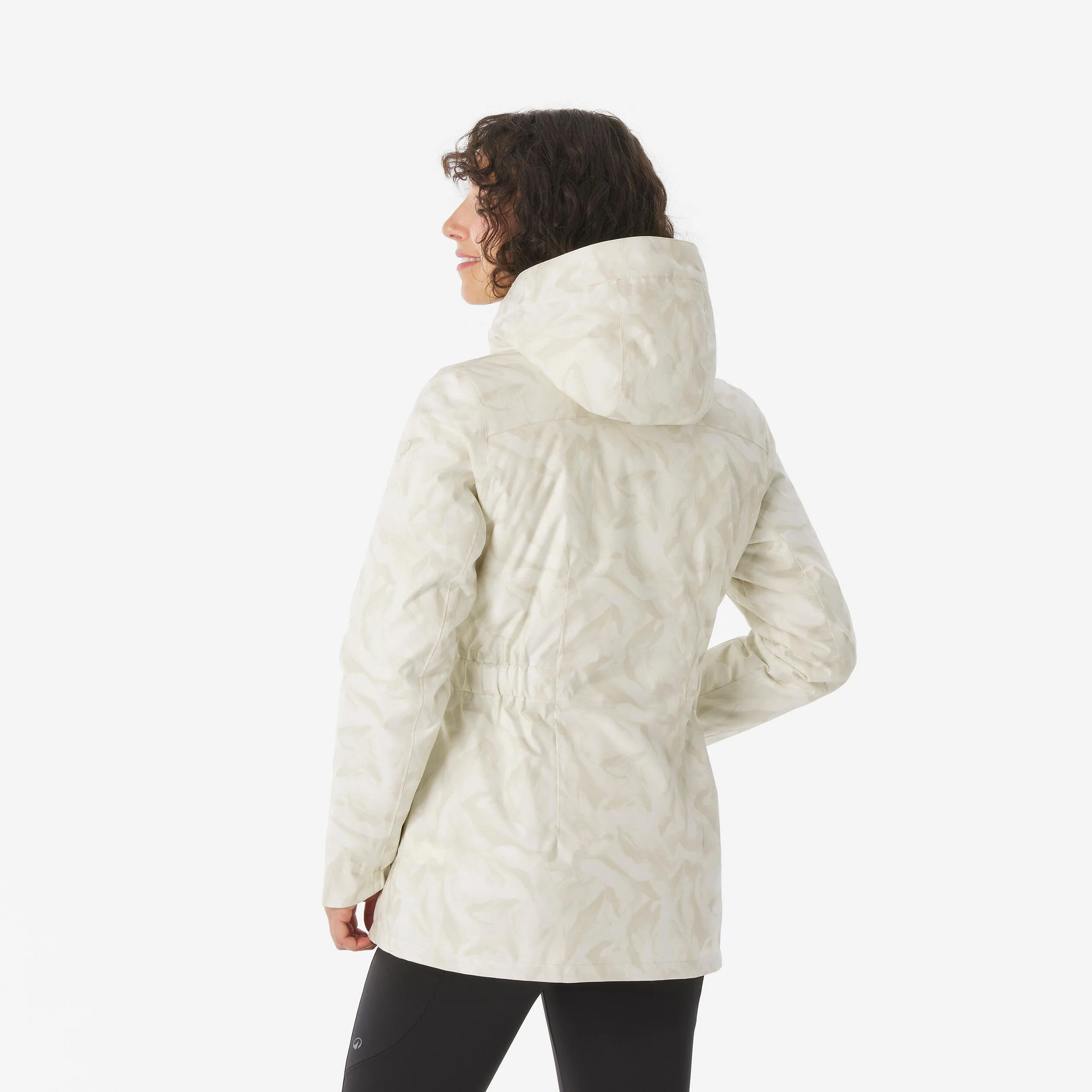 68f66a974e971_1760979607 Kadın Outdoor Su Geçirmez Kar Montu/Kışlık Mont - Mor - NH500 -10 °C