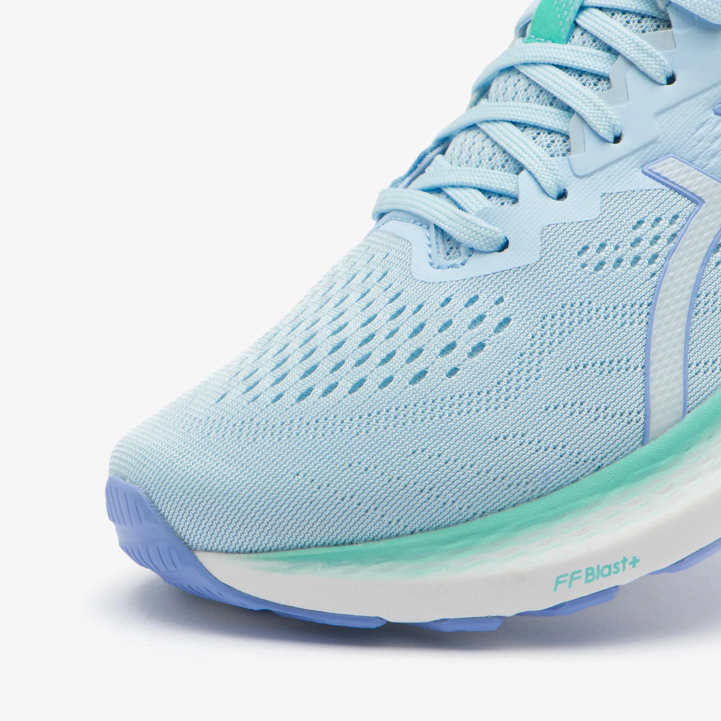 کفش دویدن زنانه ASICS مدل Gel Roadmiles 2 – رنگ آبی/فیروزه‌ای