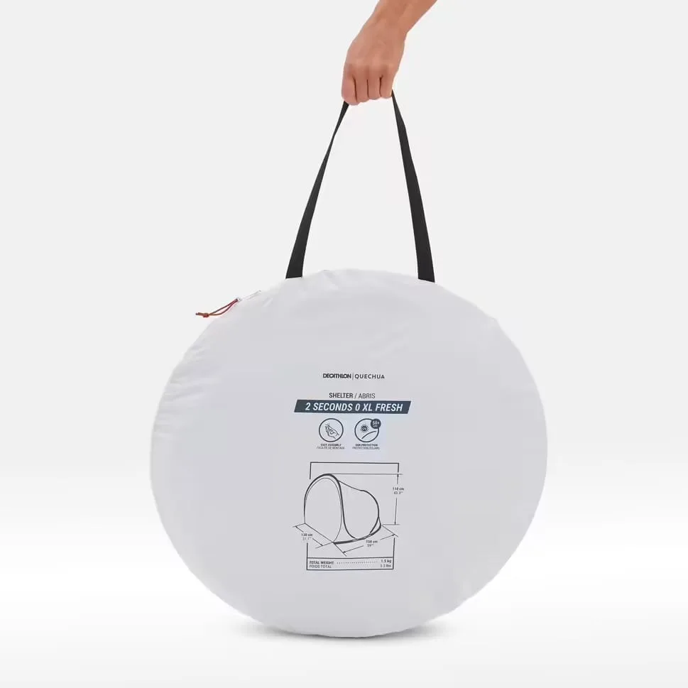 چادر سایبان کمپینگ 2 نفره QUECHUA Seconds Fresh