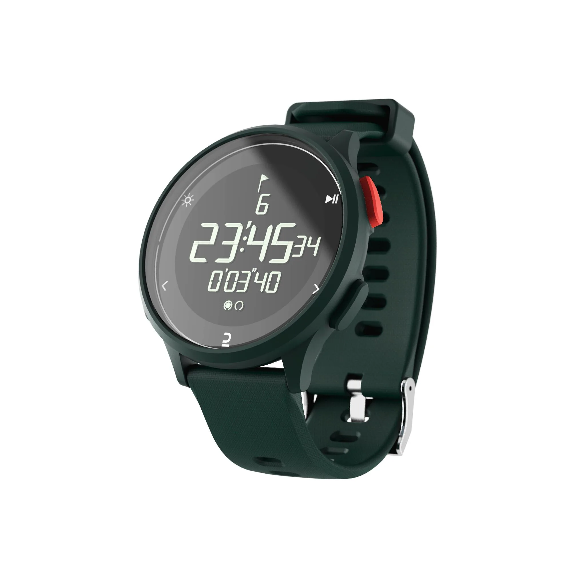 ساعت کرنومتر و دویدن Decathlon - سبز تیره- مدل W500M