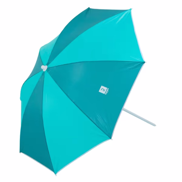 چتر ساحلی - ۲ نفره - آبی/سبز - مدل Paruv 160