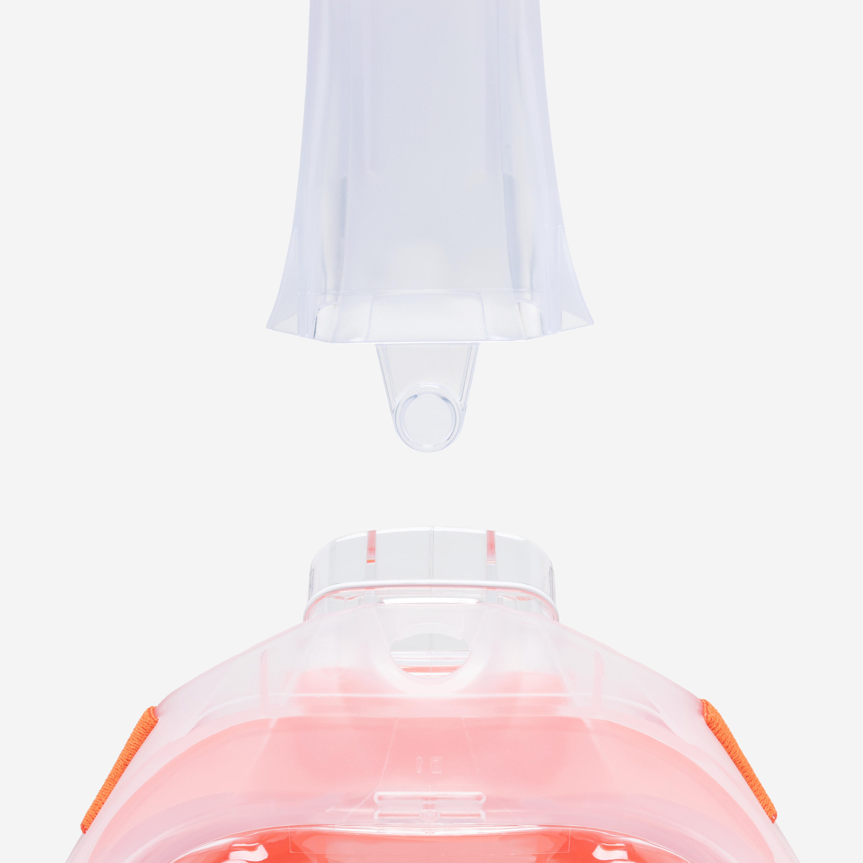 6a40039017142_1782580112 ماسک اکتشاف زیر آب بزرگسالان Easybreath - رنگ مرجانی