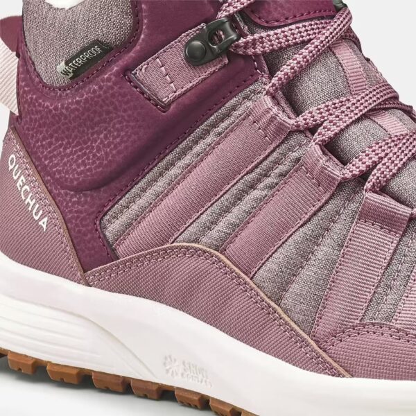 بوت ضدآب زنانه QUECHUA مدل SH500 Mid - Image 6
