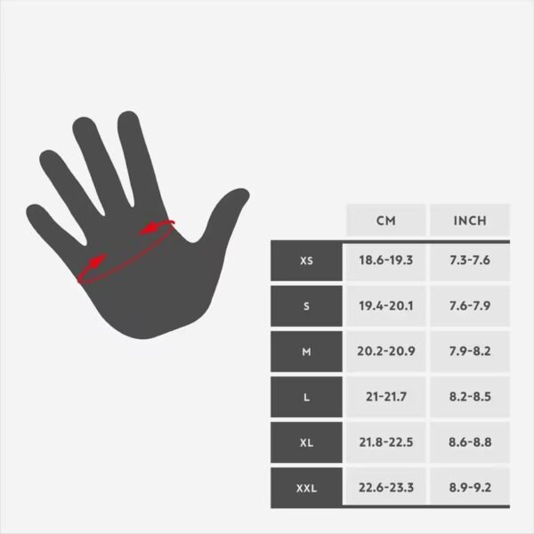 دستکش کوهستانی ROCKRIDER مدل Race – مشکی - Image 6