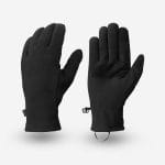 FORCLAZ Adult Polar Gloves for Mountaineering and Trekking - Black - Model MT500