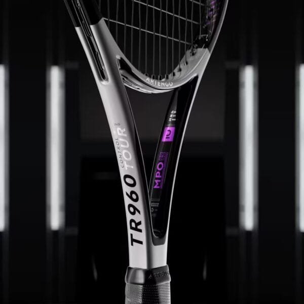 راکت تنیس بزرگسال بدون بند - 305 گرم - ARTENGO TR960 Control Tour - Image 10