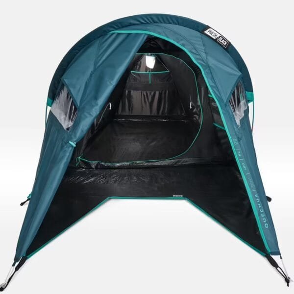چادر کمپینگ 2 نفره QUECHUA MH100 Fresh & Black -سایز XL