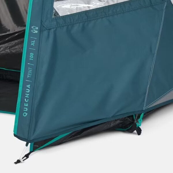 چادر کمپینگ 2 نفره QUECHUA MH100 Fresh & Black -سایز XL - Image 9
