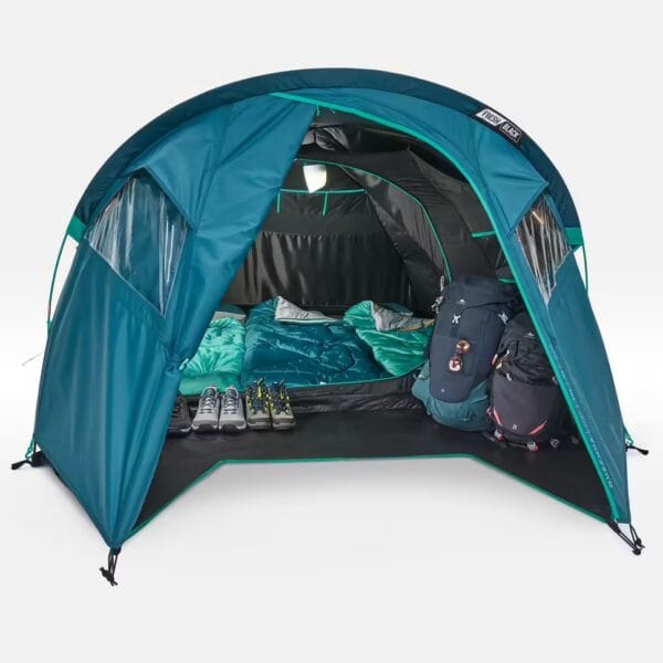 چادر کمپینگ ۳ نفره QUECHUA MH100 Fresh & Black - Image 4