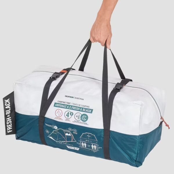 چادر کمپینگ 4 نفره QUECHUA - 2 اتاقه - Arpenaz 4.2 F&B - Image 5