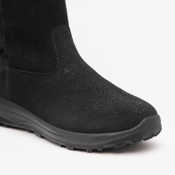 چکمه های برفی چرمی - فضای باز - زنانه ضد آب - مشکی - SH500 - Image 4