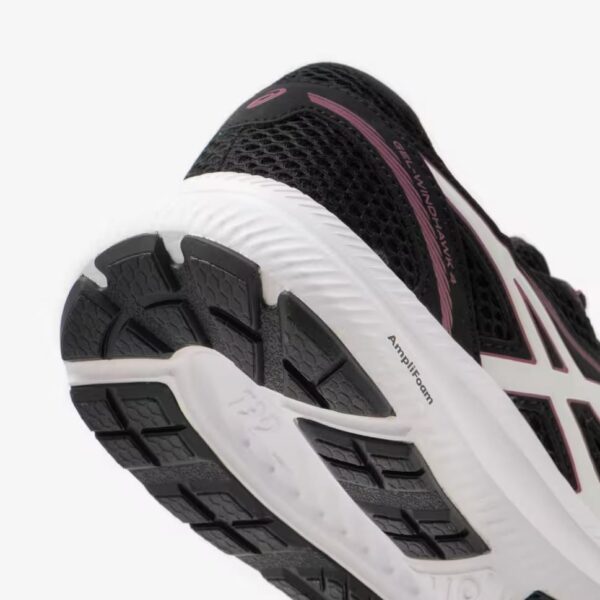 کفش دویدن زنانه - مشکی/صورتی - مدل Gel Windhawk از ASICS - Image 5