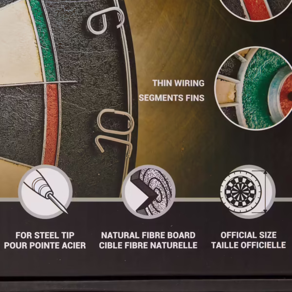 برد دارت کاناورال مدل کلاب 700 (CANAVERAL Club 700 Dartboard)