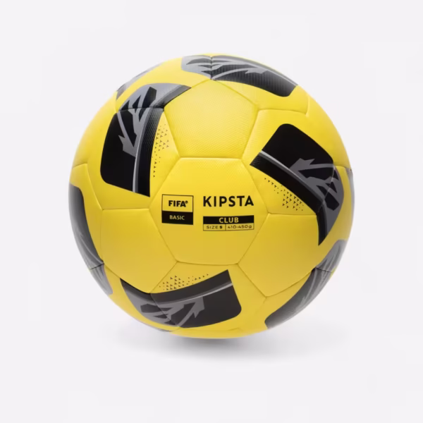 توپ فوتبال - سایز 5 - زرد - مدل FIFA BASIC CLUB - برند KIPSTA