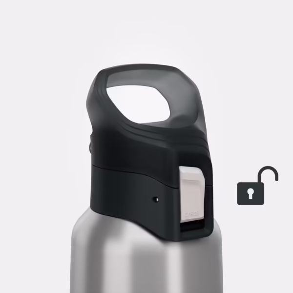 فلاسک استیل ضد زنگ فضای باز - 0.5 لیتر - آبی - مدل MH500 - برند QUECHUA