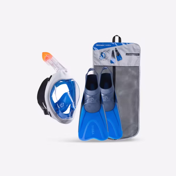 ست ماسک غواصی بزرگسالان SUBEA مدل Easybreath 500