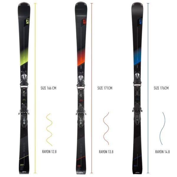 اسکی مردانه WEDZE مدل Alpine Ski Boost 900 - همراه با اتصالات
