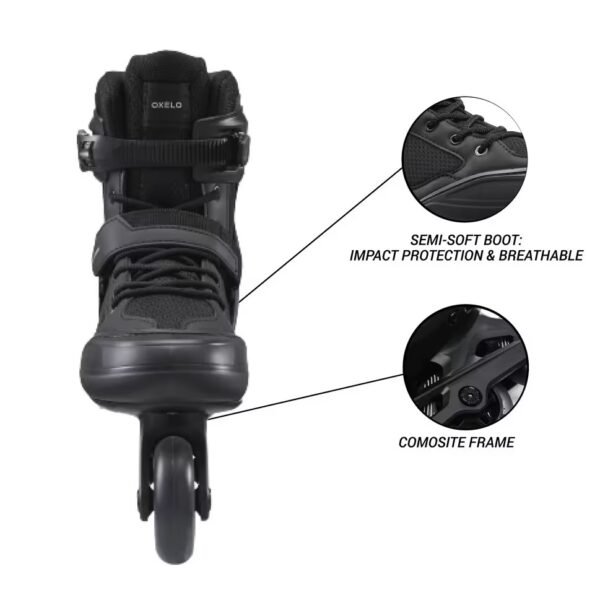 اسکیت فیتنس بزرگسالان OXELO مدل FIT100 - Image 15