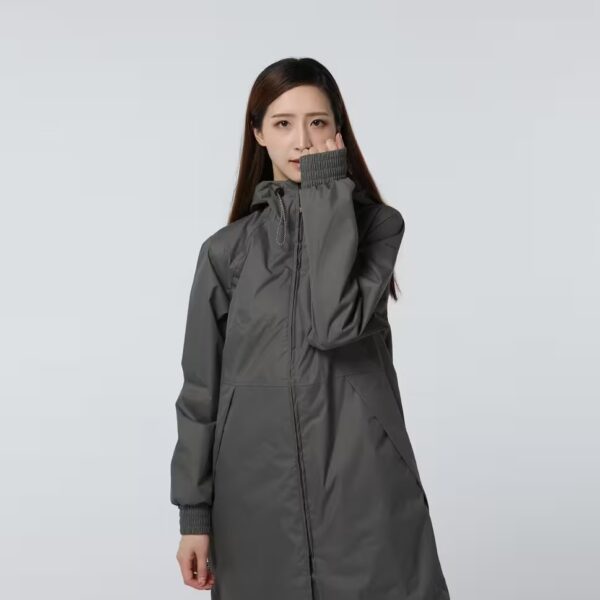 بارانی زنانه فضای باز QUECHUA - مدل Raincut Long - Image 3