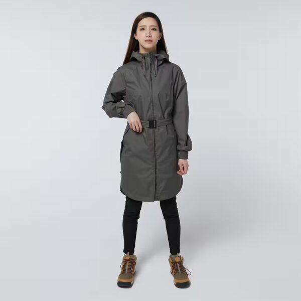 بارانی زنانه فضای باز QUECHUA - مدل Raincut Long - Image 8