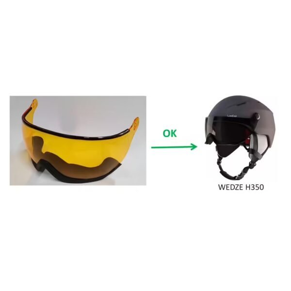 ویزر کلاه ایمنی اسکی WEDZE - مدل H350 S1 - Image 3