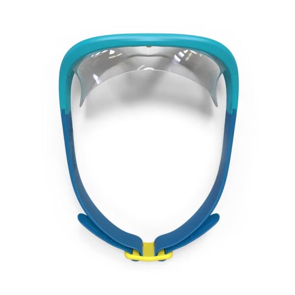عینک شنای بچه‌گانه NABAIJI مدل Swimdow – آبی/زرد با لنز شفاف - Image 4