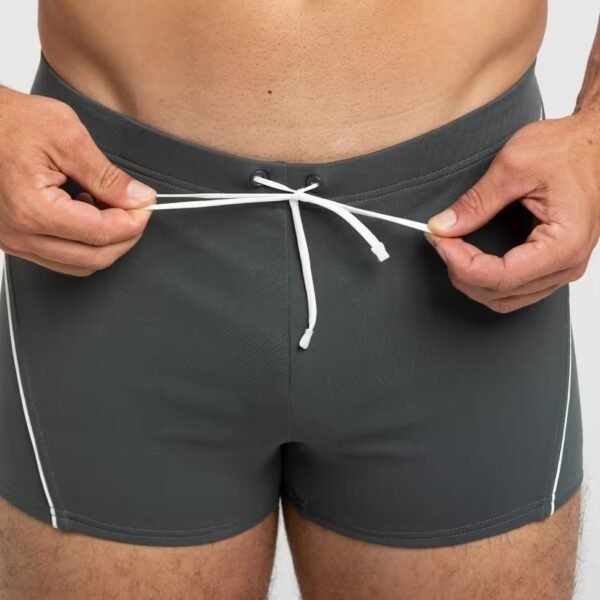 مایو مردانه NABAIJI مدل Boxer 100 Plus - رنگ خاکستری - Image 4