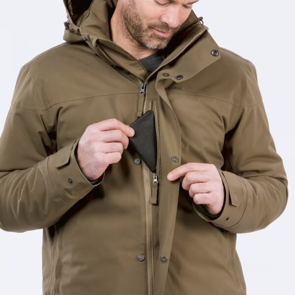 کاپشن زمستانی ضد آب مردانه - QUECHUA SH500 - Image 4
