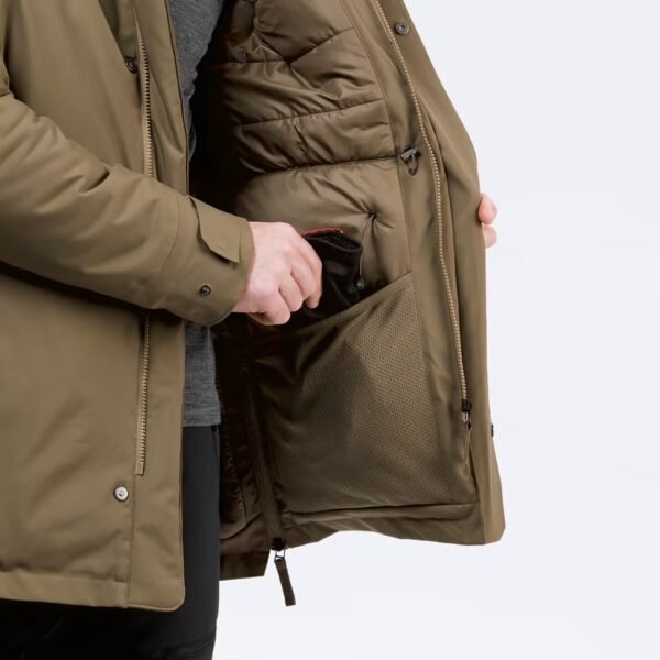 کاپشن زمستانی ضد آب مردانه - QUECHUA SH500 - Image 5