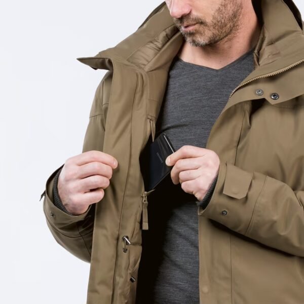 کاپشن زمستانی ضد آب مردانه - QUECHUA SH500 - Image 13