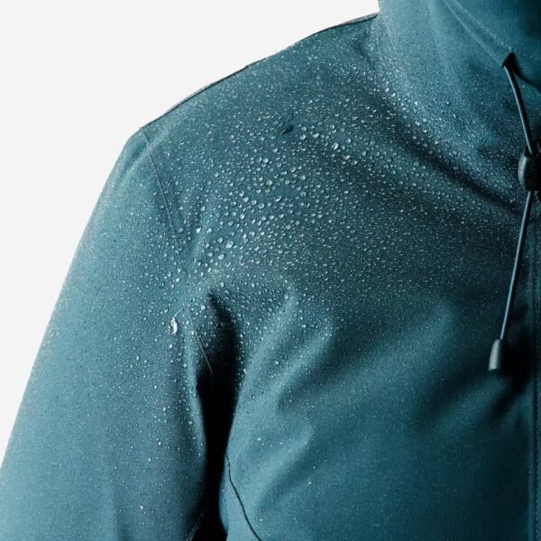 کاپشن زنانه QUECHUA مدل SH500 - ضد آب - دمای تا -10°C - فیروزه‌ای - Image 7