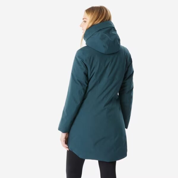 کاپشن زنانه QUECHUA مدل SH500 - ضد آب - دمای تا -10°C - فیروزه‌ای - Image 8