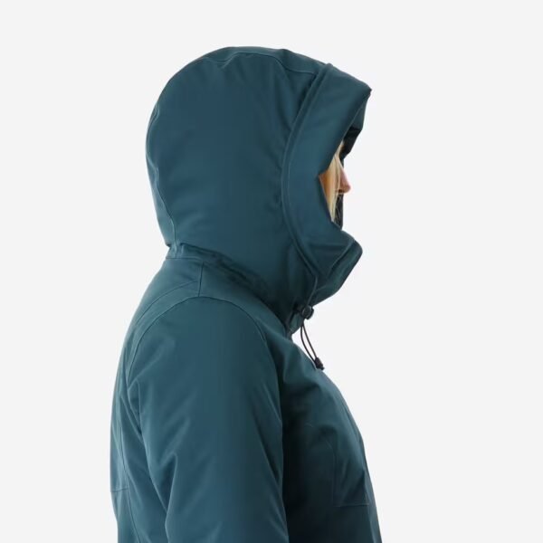 کاپشن زنانه QUECHUA مدل SH500 - ضد آب - دمای تا -10°C - فیروزه‌ای - Image 10