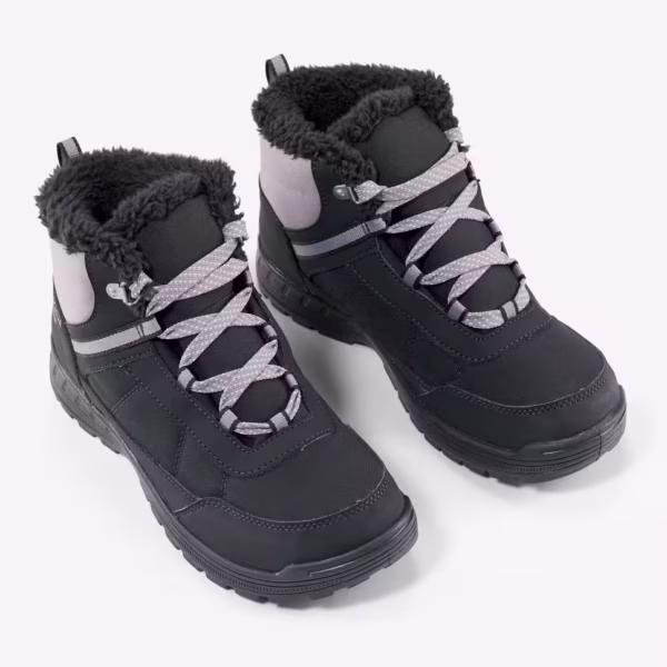 بوت برفی بچه گانه QUECHUA مدل SH100 با بند - ضدآب