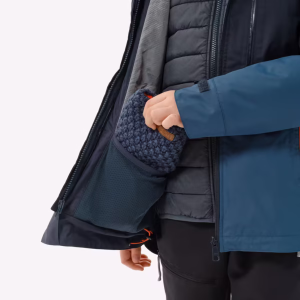 کاپشن 3 در 1 زمستانی بچگانه QUECHUA مدل SH500 MTN