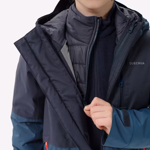 کاپشن 3 در 1 زمستانی بچگانه QUECHUA مدل SH500 MTN