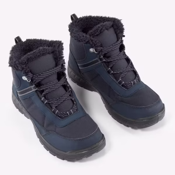 بوت برفی بچه گانه QUECHUA مدل SH100 با بند - ضدآب