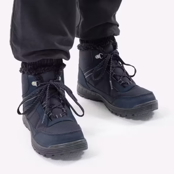 بوت برفی بچه گانه QUECHUA مدل SH100 با بند - ضدآب