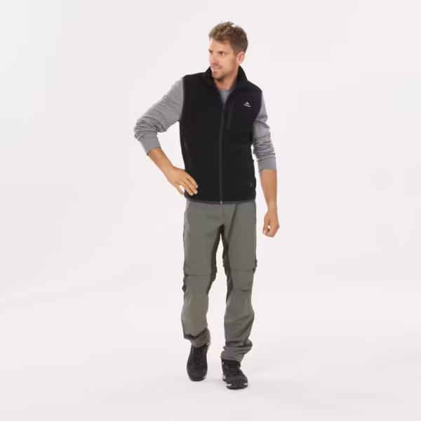 جلیقه پلار مردانه QUECHUA مدل MH120 - مشکی
