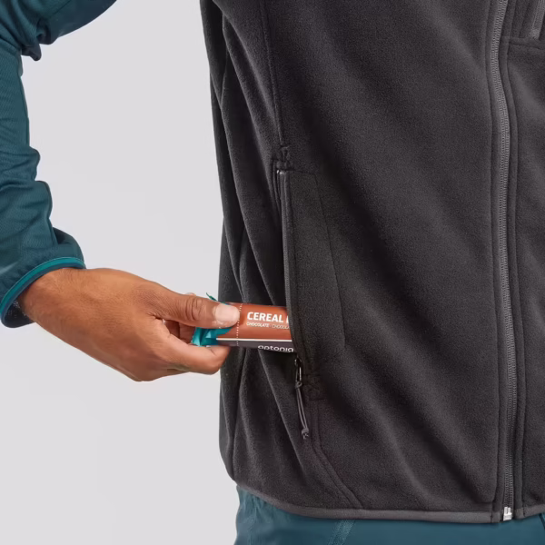 جلیقه پلار مردانه QUECHUA مدل MH120 - مشکی