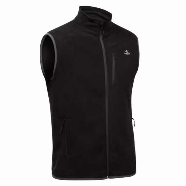 جلیقه پلار مردانه QUECHUA مدل MH120 - مشکی