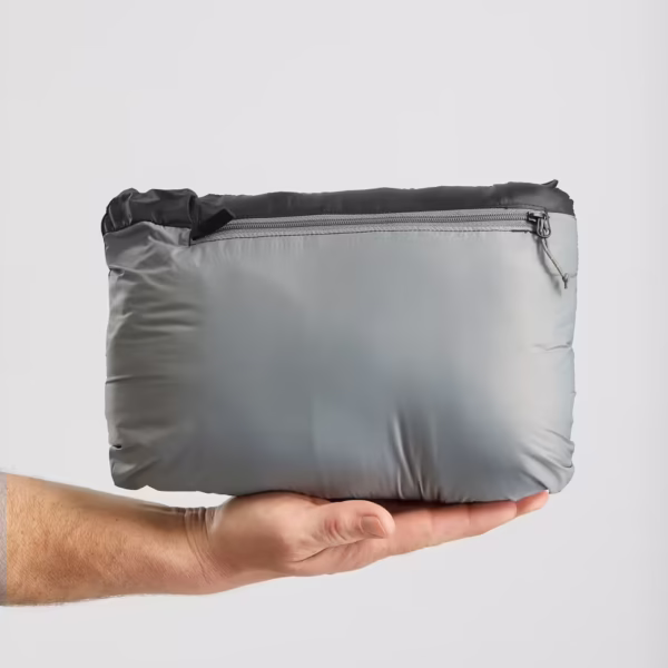 کاپشن پف‌دار مردانه - خاکی - FORCLAZ MT100